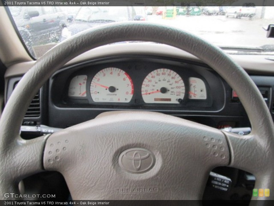 Oak Beige Interior Gauges for the 2001 Toyota Tacoma V6 TRD Xtracab 4x4 #57563398