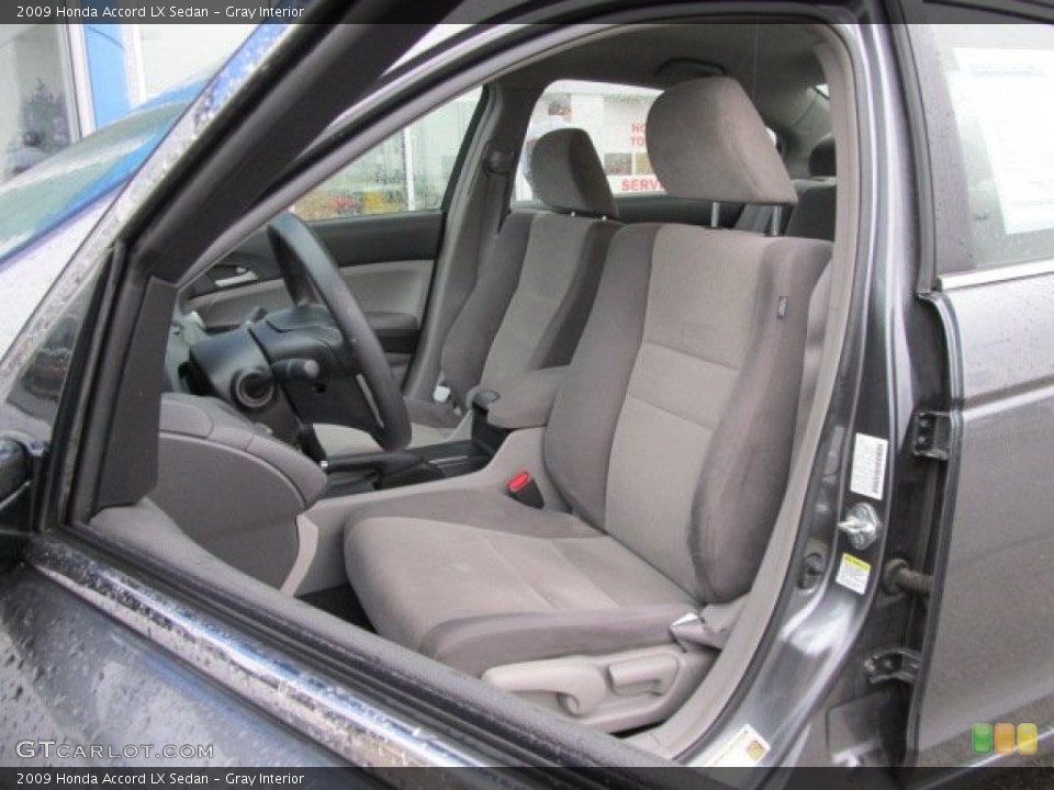 Gray Interior Photo for the 2009 Honda Accord LX Sedan #57563821