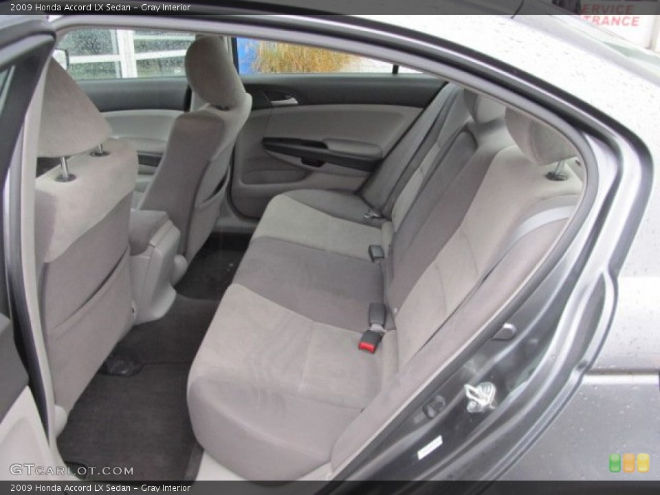 Gray Interior Photo for the 2009 Honda Accord LX Sedan #57563828