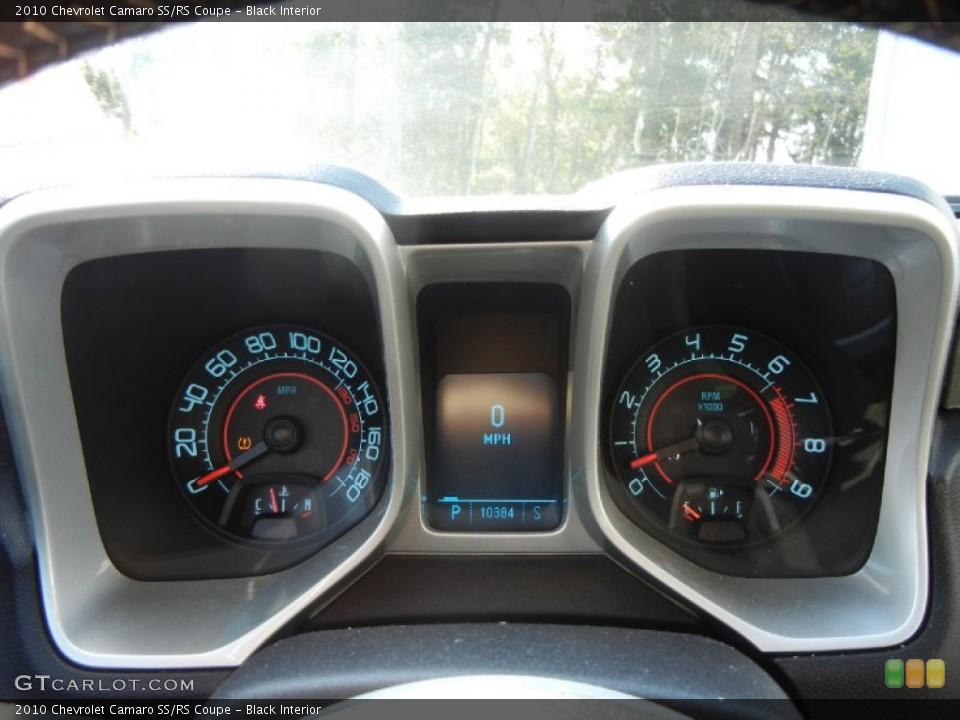 Black Interior Gauges for the 2010 Chevrolet Camaro SS/RS Coupe #57565824