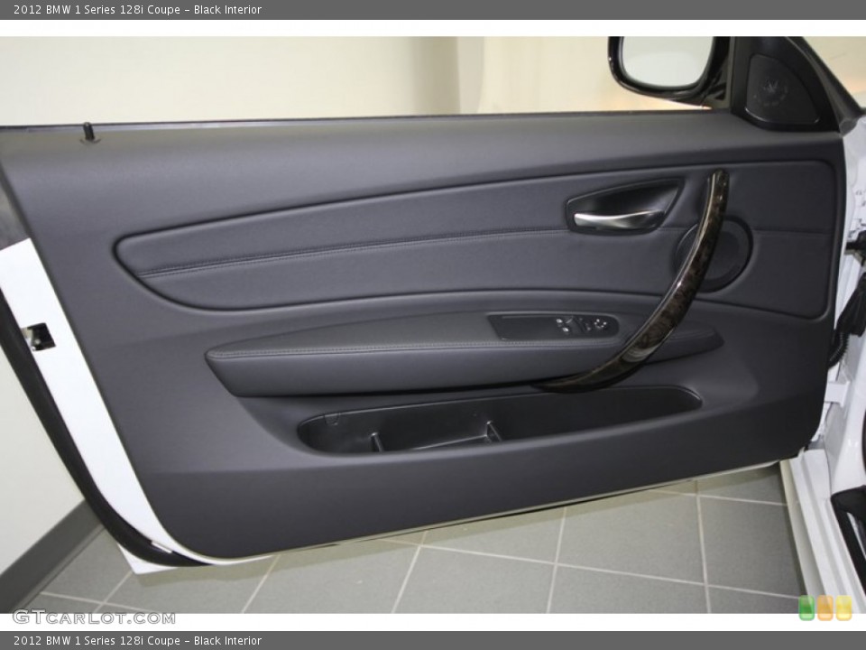 Black Interior Door Panel for the 2012 BMW 1 Series 128i Coupe #57565920