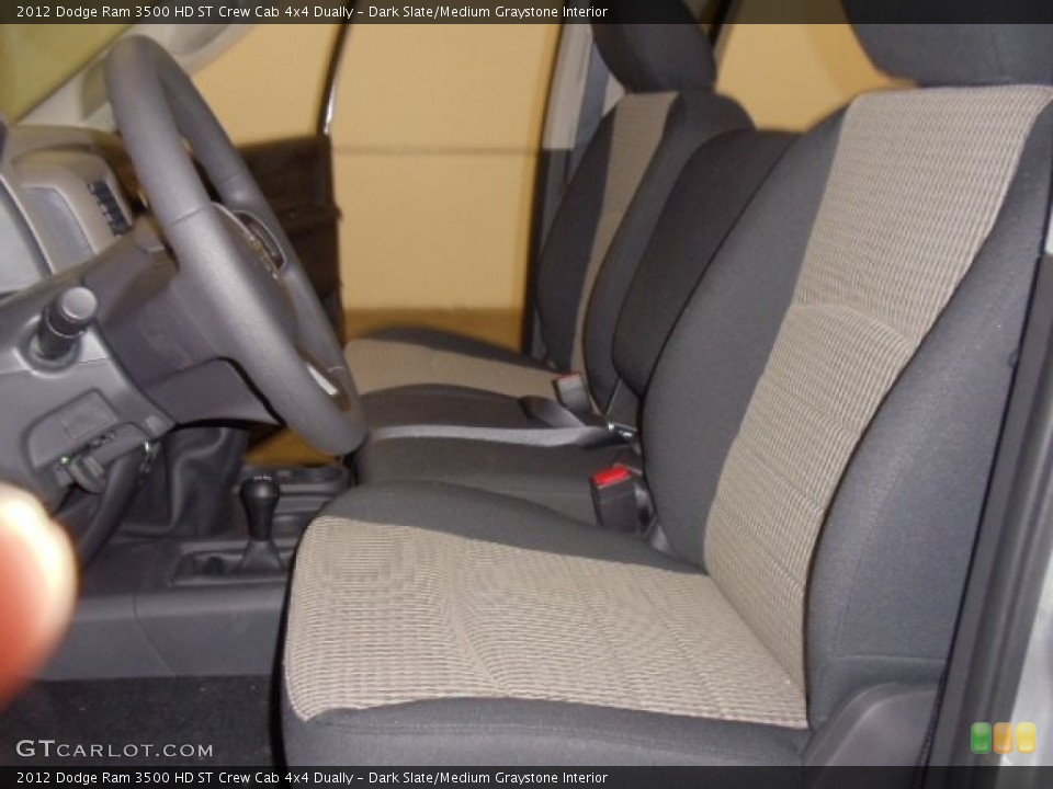 Dark Slate/Medium Graystone Interior Photo for the 2012 Dodge Ram 3500 HD ST Crew Cab 4x4 Dually #57569262