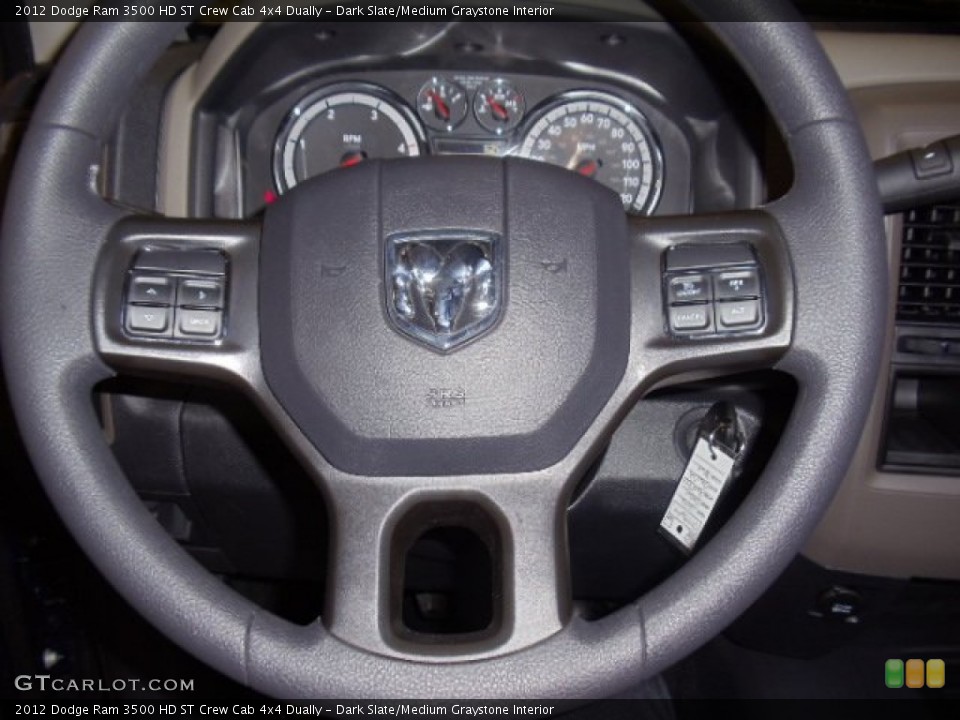 Dark Slate/Medium Graystone Interior Transmission for the 2012 Dodge Ram 3500 HD ST Crew Cab 4x4 Dually #57569773