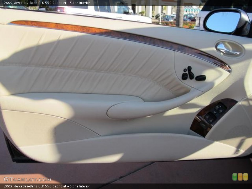 Stone Interior Door Panel for the 2009 Mercedes-Benz CLK 550 Cabriolet #57570658