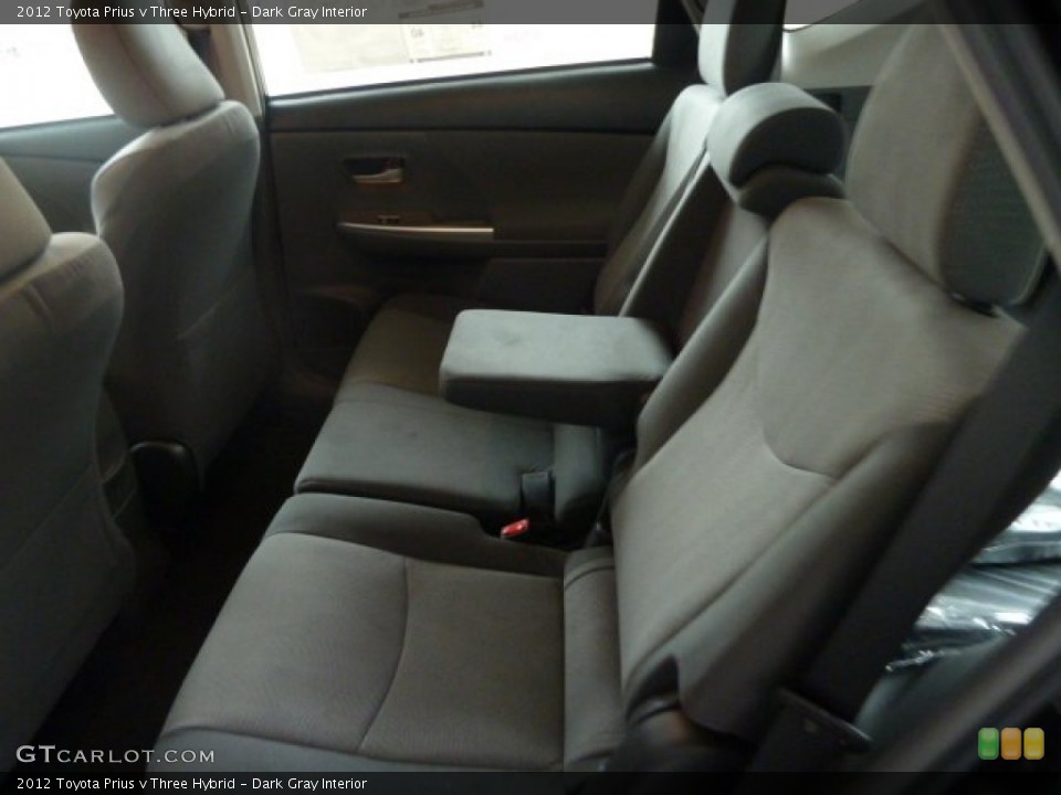 Dark Gray Interior Photo for the 2012 Toyota Prius v Three Hybrid #57572368