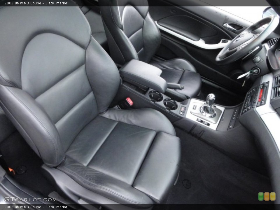 Black Interior Photo for the 2003 BMW M3 Coupe #57582316