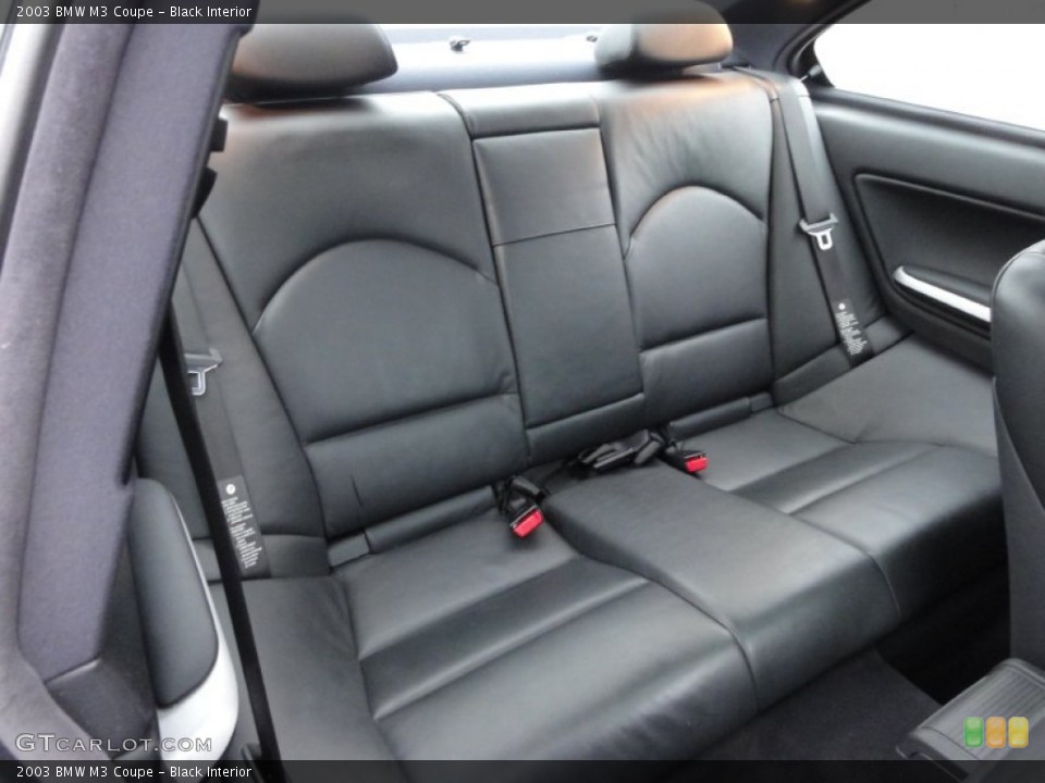 Black Interior Photo for the 2003 BMW M3 Coupe #57582340