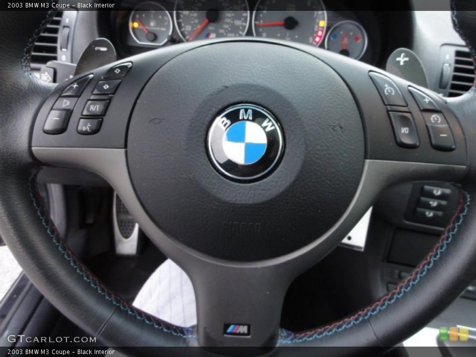 Black Interior Controls for the 2003 BMW M3 Coupe #57582526
