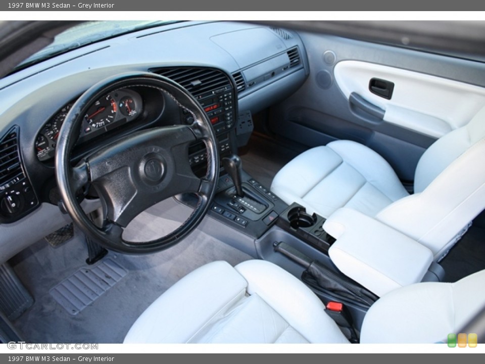 Grey 1997 BMW M3 Interiors