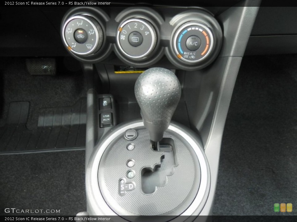 RS Black/Yellow Interior Transmission for the 2012 Scion tC Release Series 7.0 #57585494