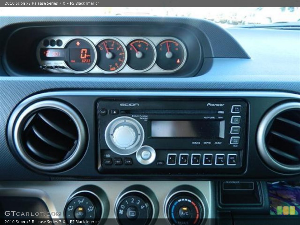 RS Black Interior Gauges for the 2010 Scion xB Release Series 7.0 #57593844