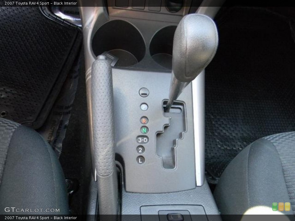 Black 2007 Toyota RAV4 Interiors