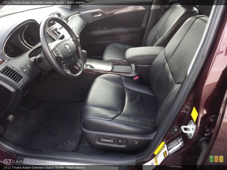 Black Interior Photo for the 2011 Toyota Avalon  #57600664