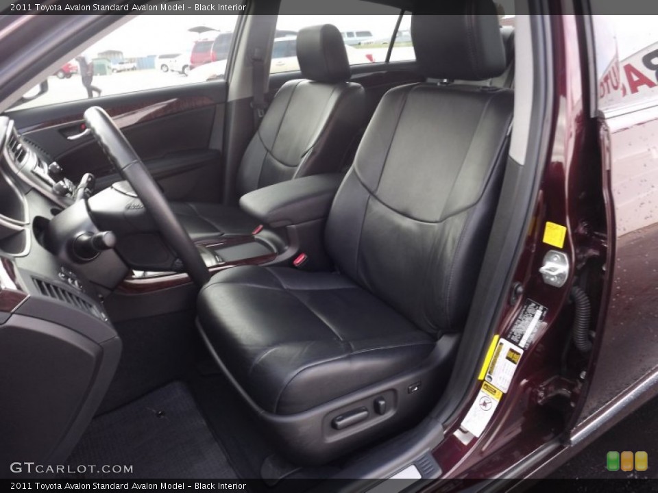Black Interior Photo for the 2011 Toyota Avalon  #57600682