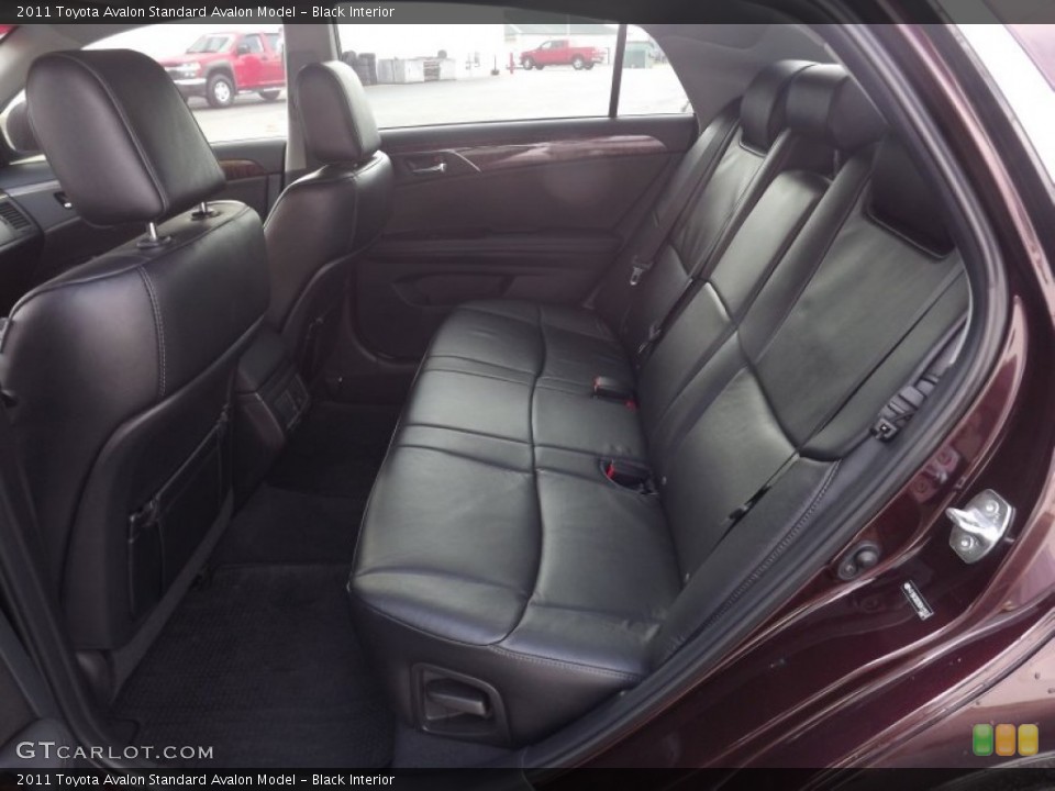 Black 2011 Toyota Avalon Interiors