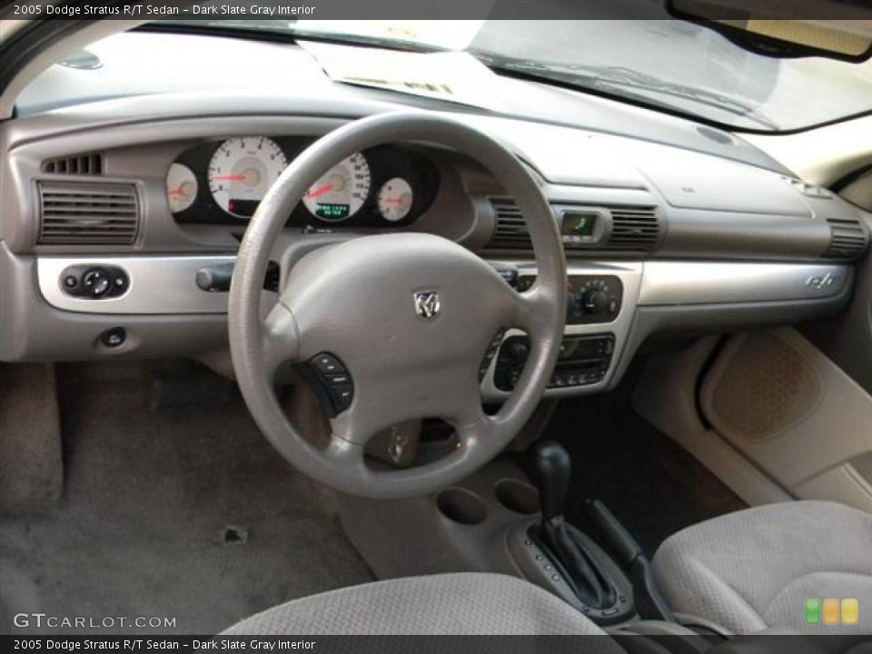 Dark Slate Gray Interior Dashboard for the 2005 Dodge Stratus R/T Sedan #57601847