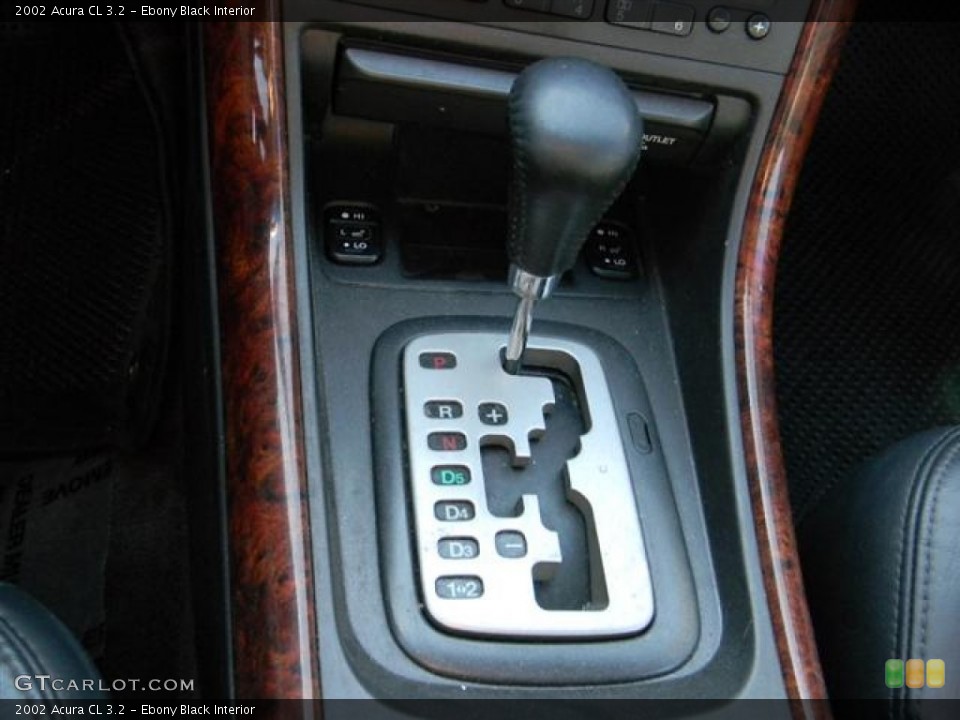 Ebony Black Interior Transmission for the 2002 Acura CL 3.2 #57604333