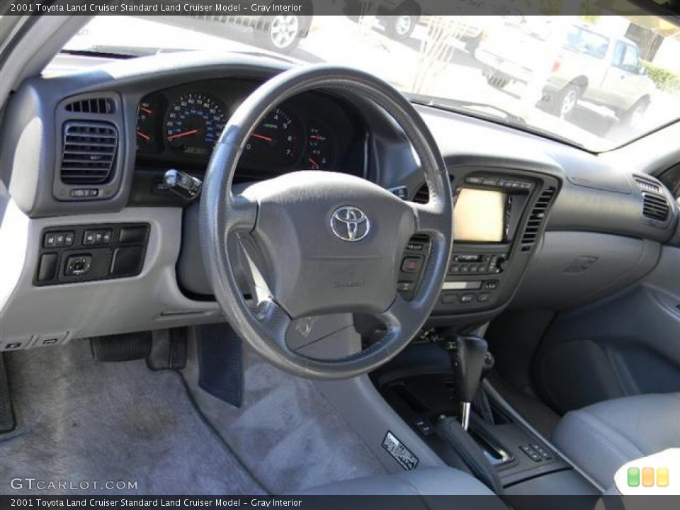 Gray 2001 Toyota Land Cruiser Interiors