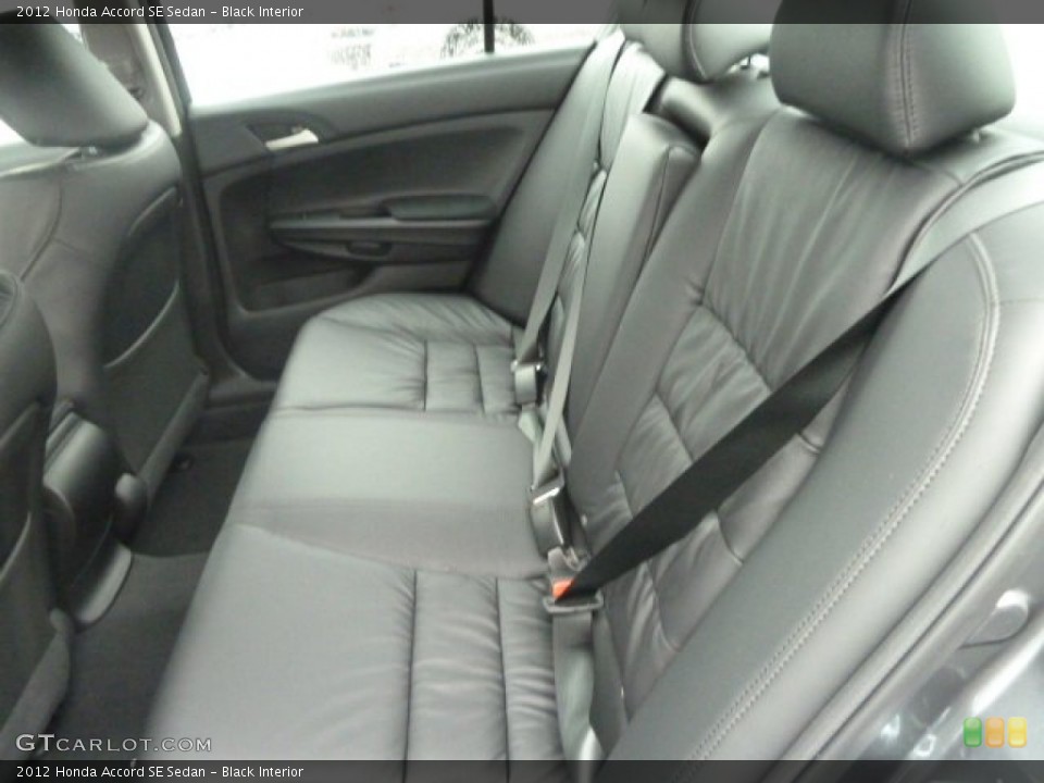 Black Interior Photo for the 2012 Honda Accord SE Sedan #57606327