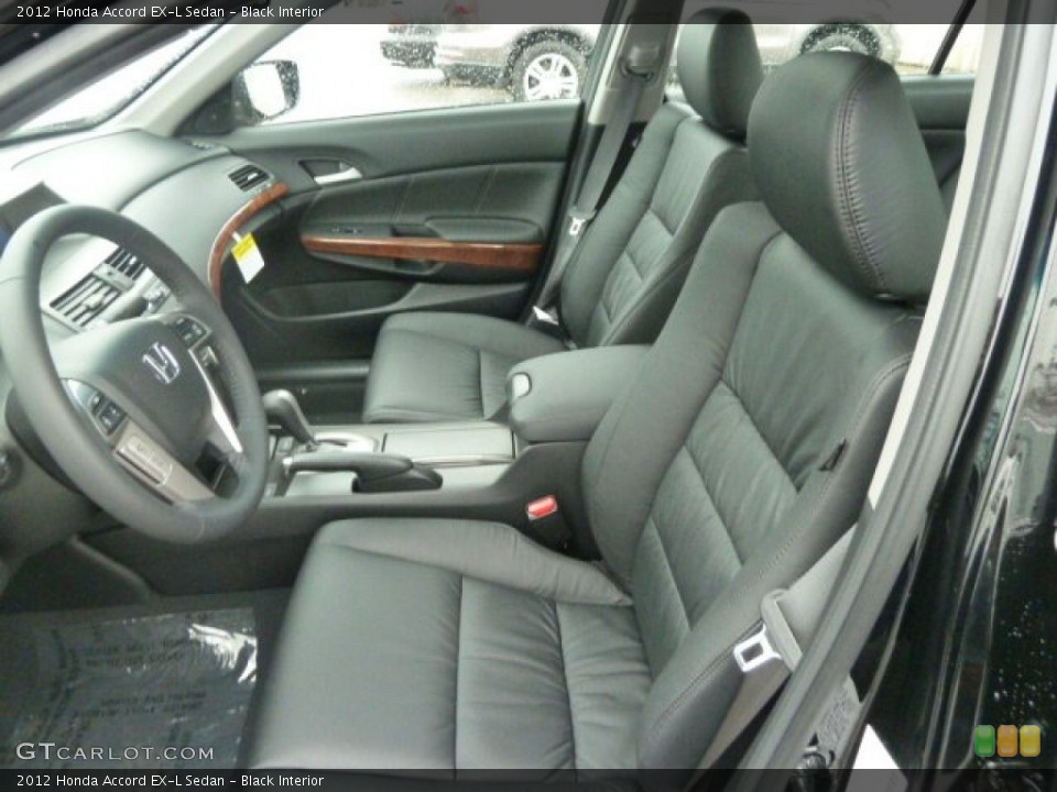 Black Interior Photo for the 2012 Honda Accord EX-L Sedan #57606432