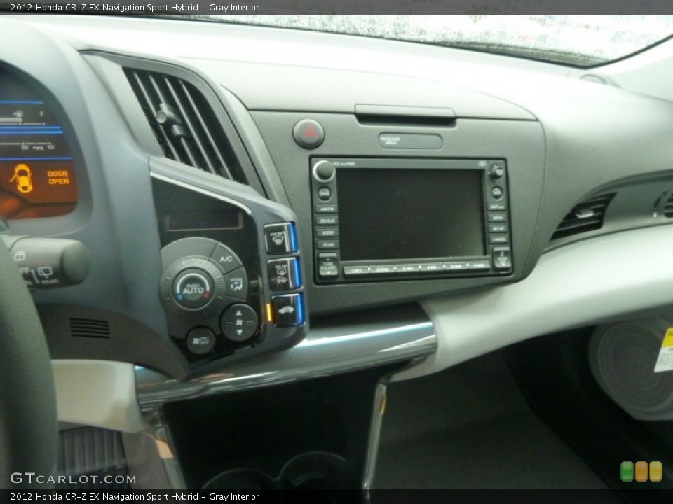 Gray Interior Navigation for the 2012 Honda CR-Z EX Navigation Sport Hybrid #57606921