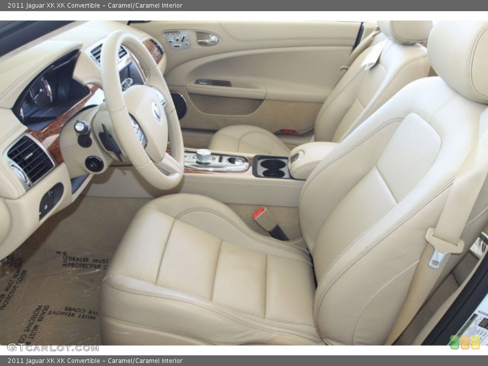 Caramel/Caramel Interior Photo for the 2011 Jaguar XK XK Convertible #57608511