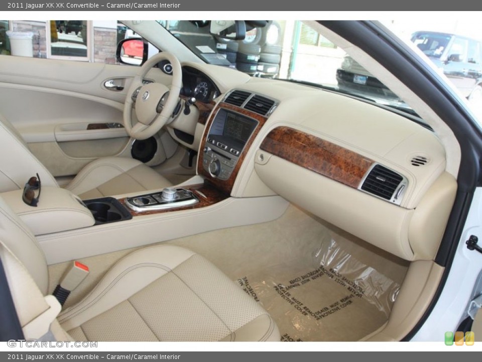 Caramel/Caramel Interior Photo for the 2011 Jaguar XK XK Convertible #57608535