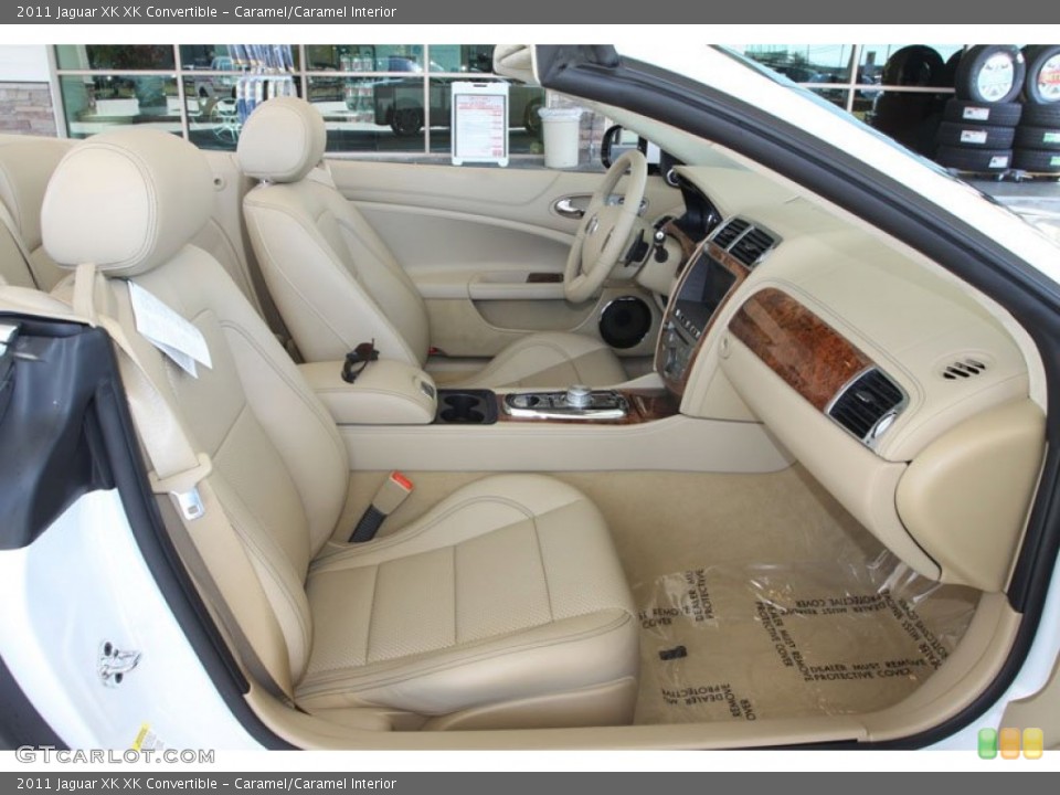 Caramel/Caramel Interior Photo for the 2011 Jaguar XK XK Convertible #57608538