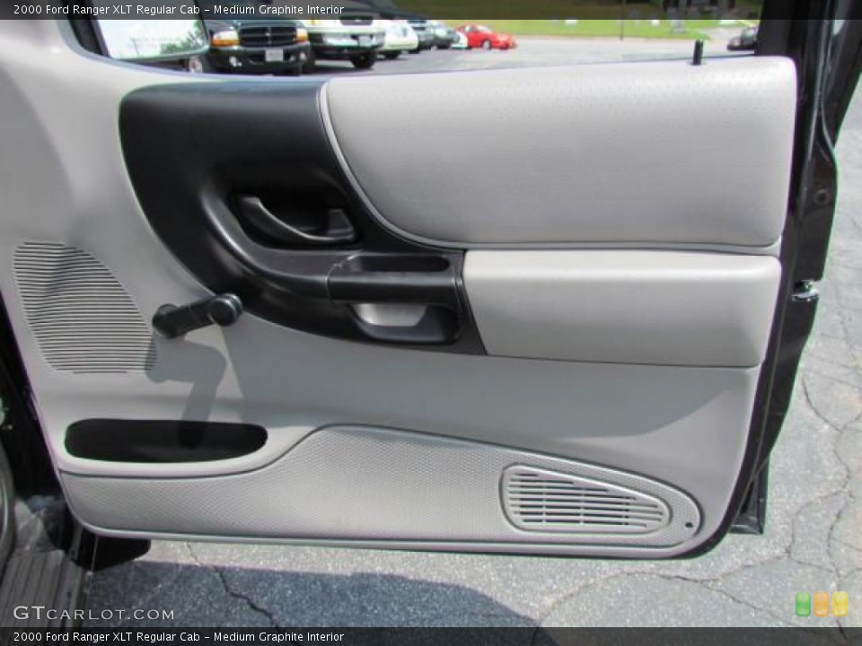 Medium Graphite Interior Door Panel for the 2000 Ford Ranger XLT Regular Cab #57617188