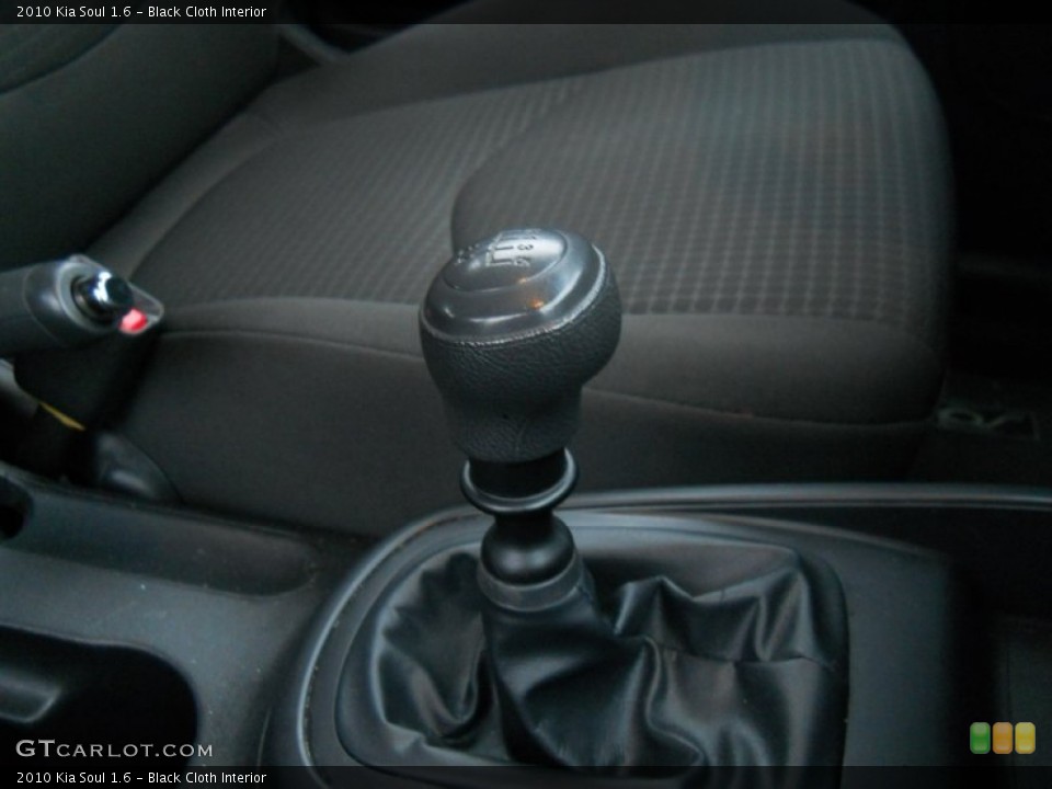 Black Cloth Interior Transmission for the 2010 Kia Soul 1.6 #57617542