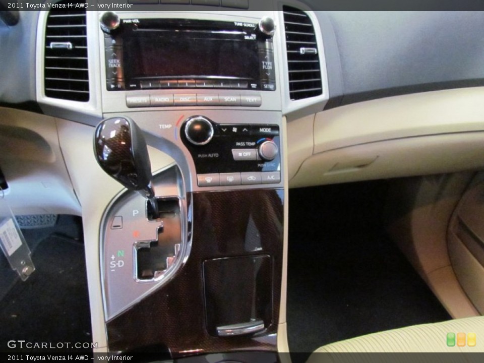 Ivory Interior Controls for the 2011 Toyota Venza I4 AWD #57620890