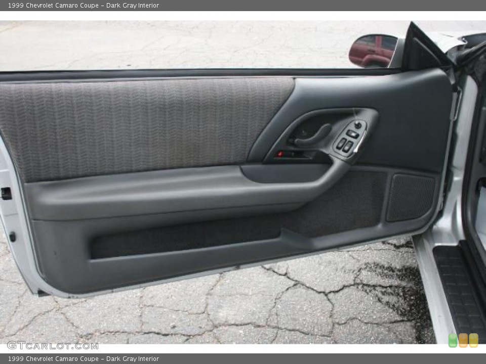 Dark Gray Interior Door Panel for the 1999 Chevrolet Camaro Coupe #57623803