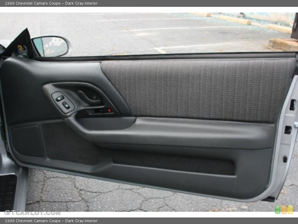 Dark Gray Interior Door Panel for the 1999 Chevrolet Camaro Coupe #57623827