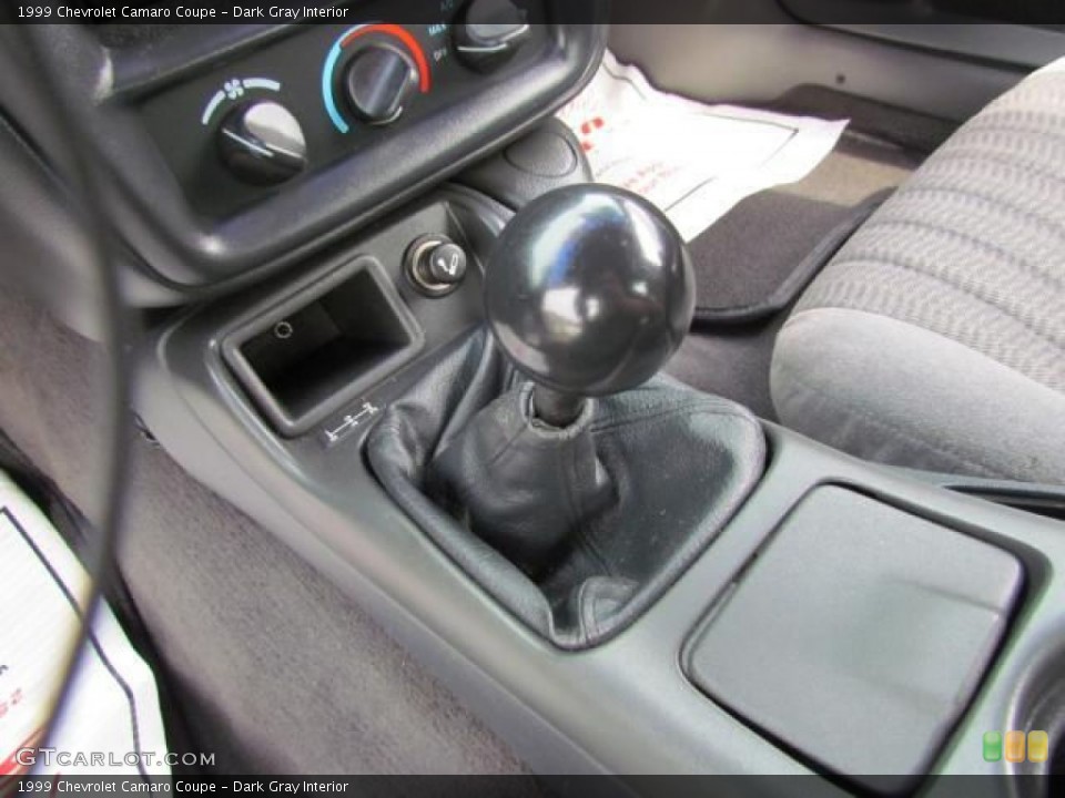 Dark Gray Interior Transmission for the 1999 Chevrolet Camaro Coupe #57623989