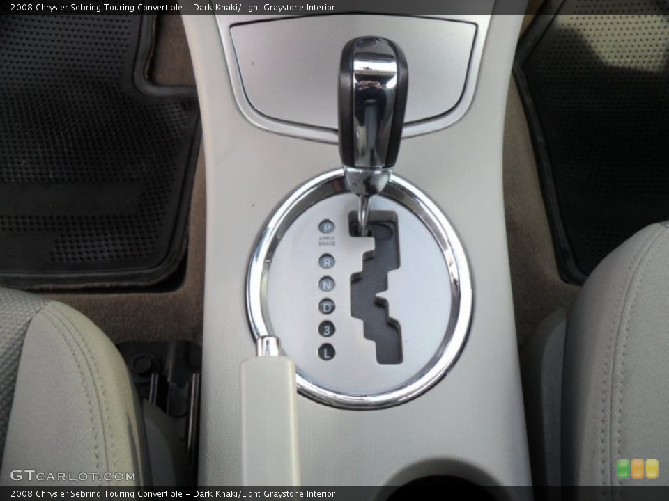 Dark Khaki/Light Graystone Interior Transmission for the 2008 Chrysler Sebring Touring Convertible #57625670