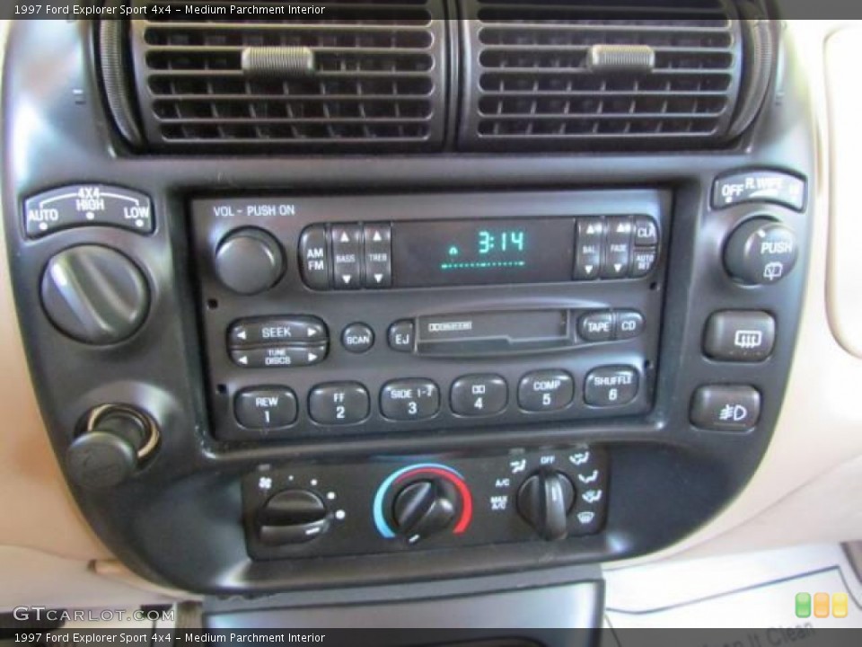 Medium Parchment Interior Audio System for the 1997 Ford Explorer Sport 4x4 #57626164