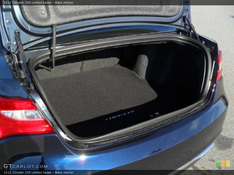 Black Interior Trunk for the 2012 Chrysler 200 Limited Sedan #57626203