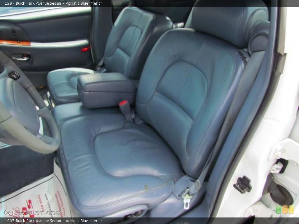 Adriatic Blue 1997 Buick Park Avenue Interiors