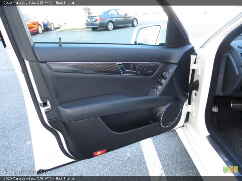 Black Interior Door Panel for the 2010 Mercedes-Benz C 63 AMG #57627745