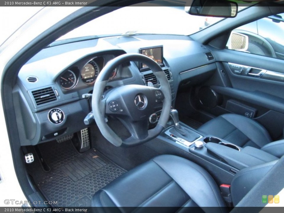 Black Interior Photo for the 2010 Mercedes-Benz C 63 AMG #57627763