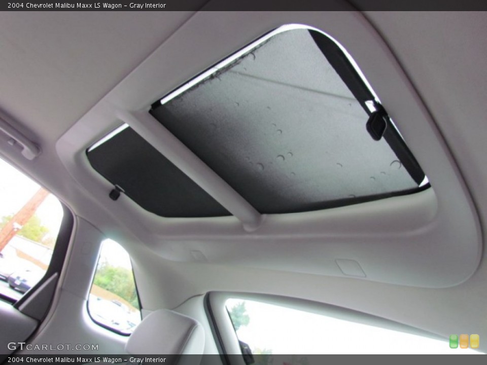 Gray Interior Sunroof for the 2004 Chevrolet Malibu Maxx LS Wagon #57629266