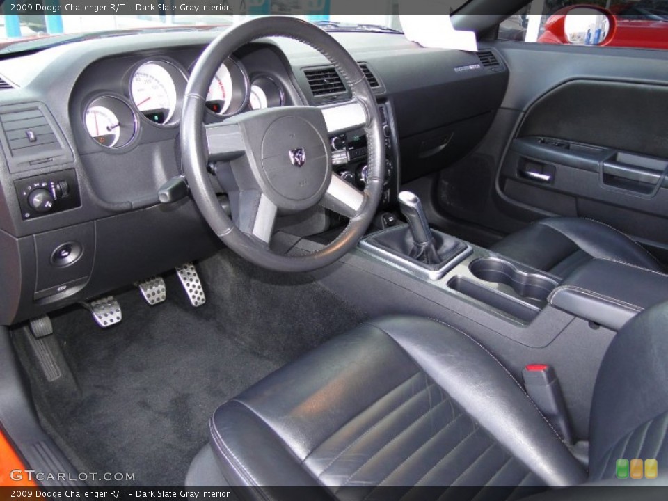 Dark Slate Gray Interior Prime Interior for the 2009 Dodge Challenger R/T #57630198
