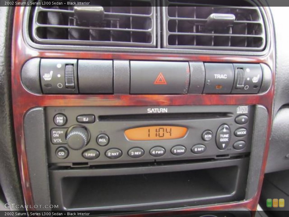 Black Interior Controls for the 2002 Saturn L Series L300 Sedan #57630460