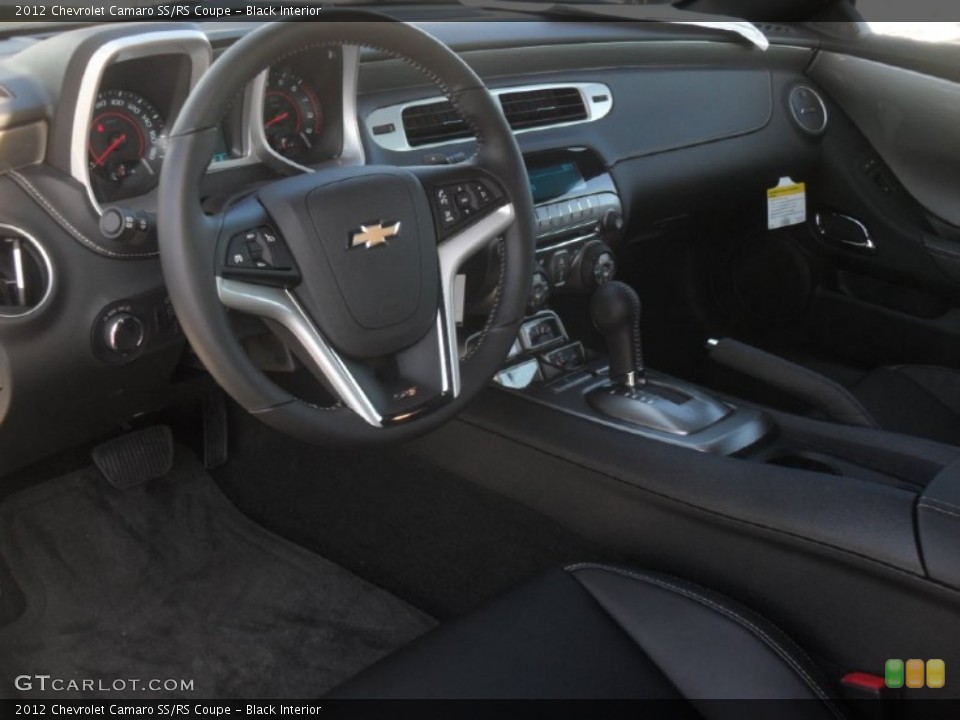 Black Interior Prime Interior for the 2012 Chevrolet Camaro SS/RS Coupe #57632908