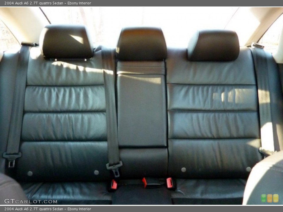 Ebony Interior Photo for the 2004 Audi A6 2.7T quattro Sedan #57633403