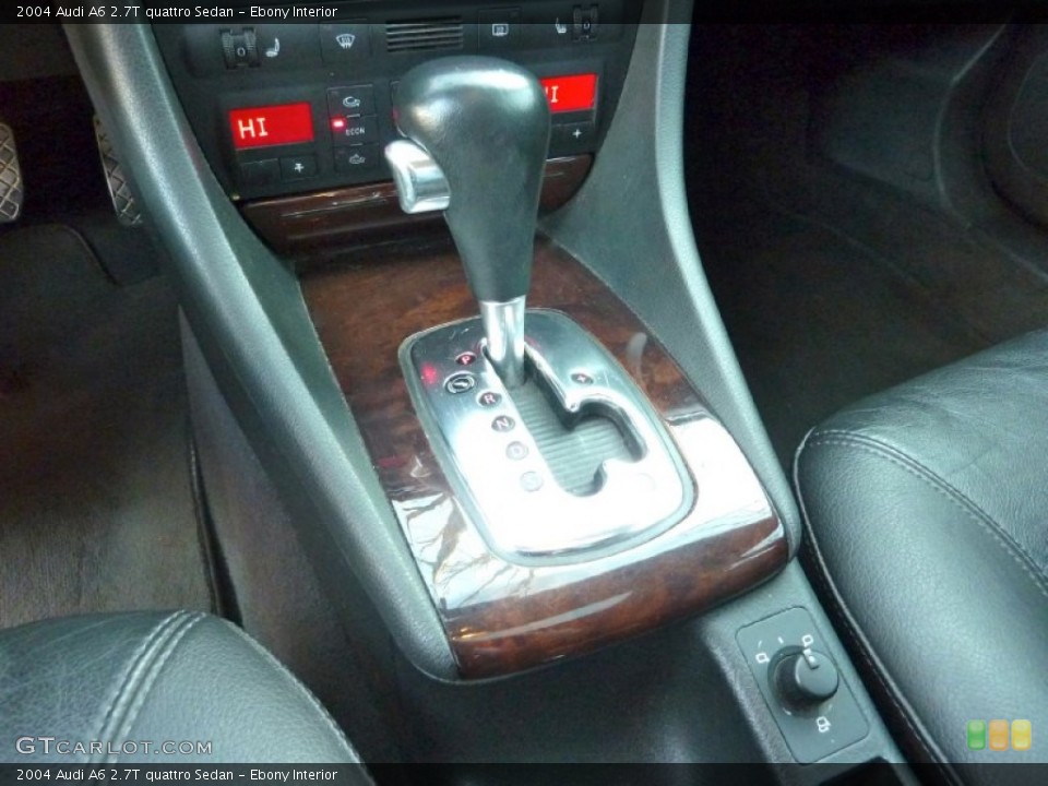 Ebony Interior Transmission for the 2004 Audi A6 2.7T quattro Sedan #57633493