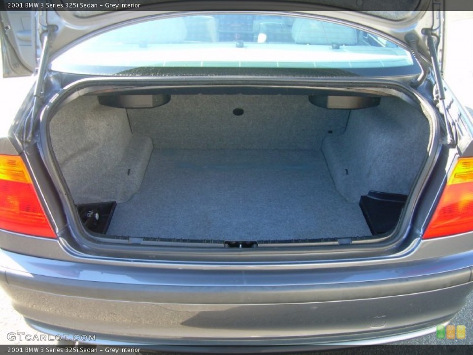 Grey Interior Trunk for the 2001 BMW 3 Series 325i Sedan #57636442