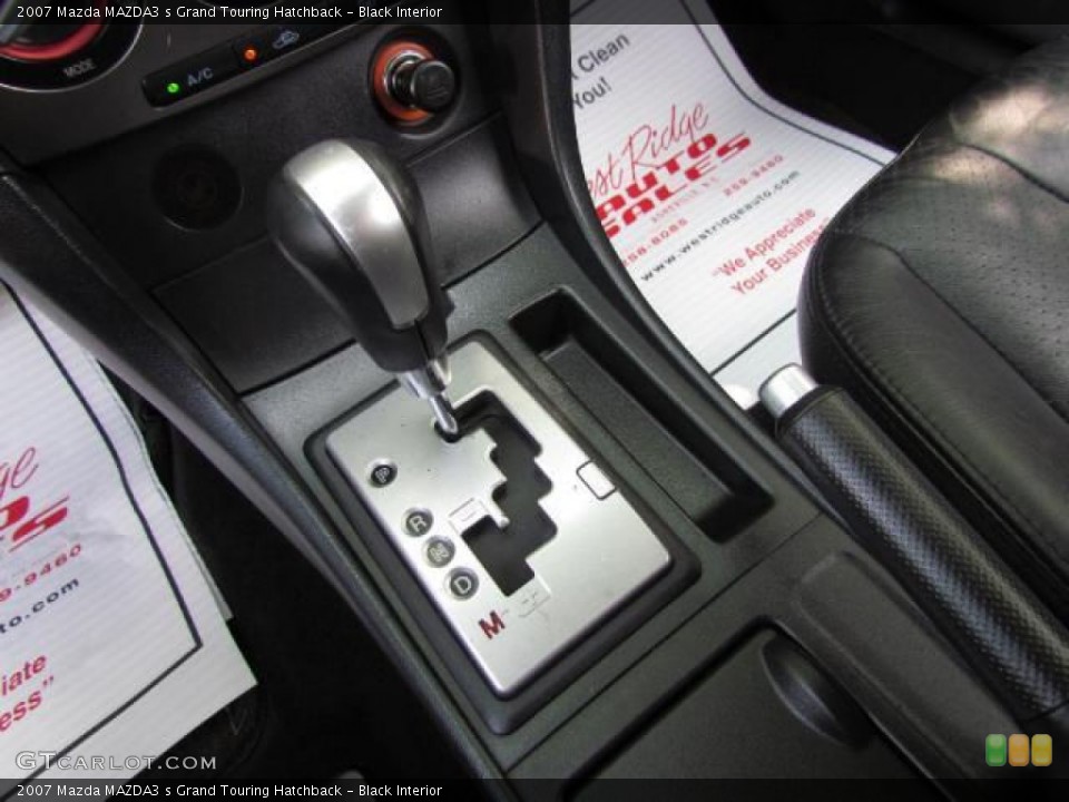 Black Interior Transmission for the 2007 Mazda MAZDA3 s Grand Touring Hatchback #57637435