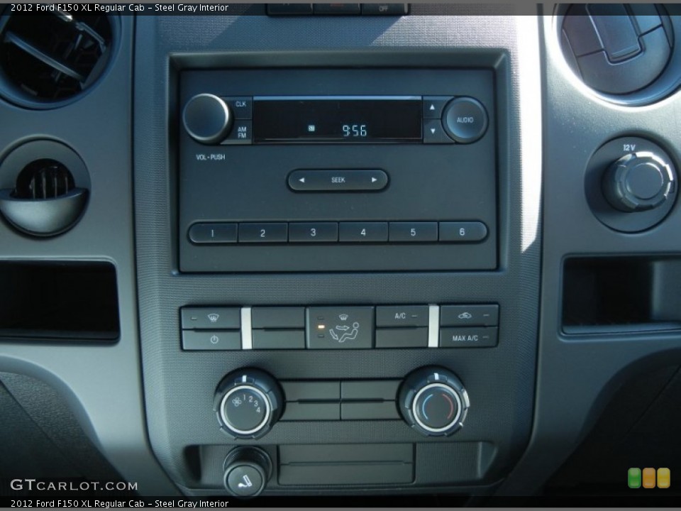 Steel Gray Interior Audio System for the 2012 Ford F150 XL Regular Cab #57637441