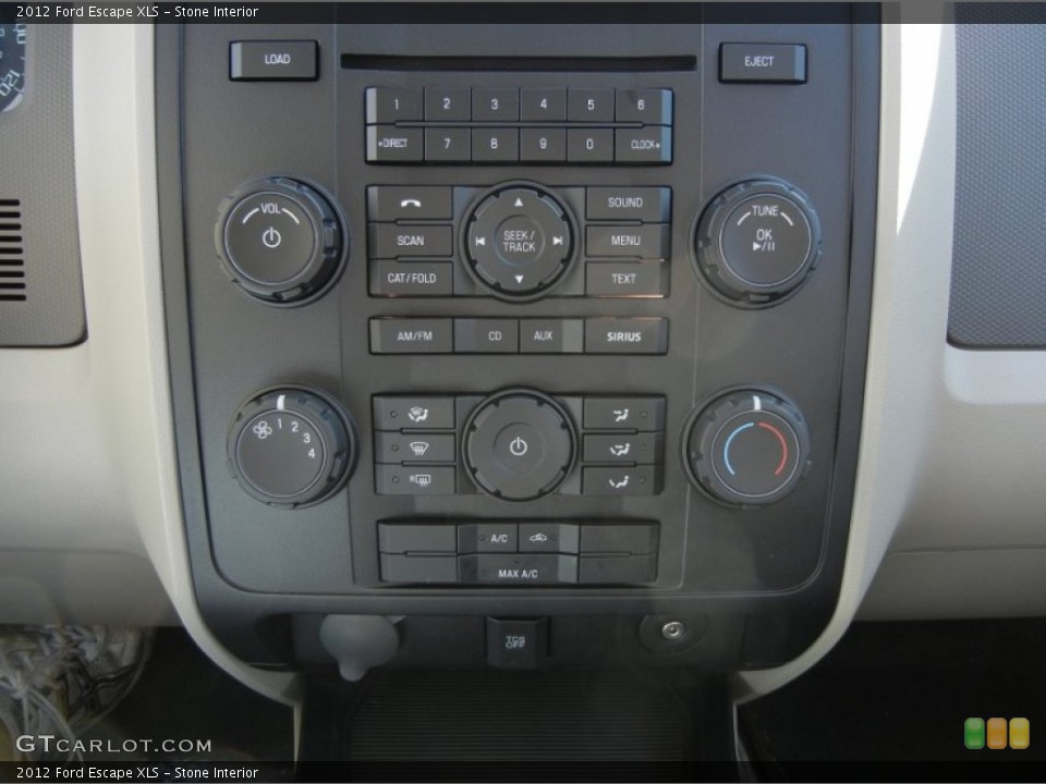 Stone Interior Controls for the 2012 Ford Escape XLS #57637774
